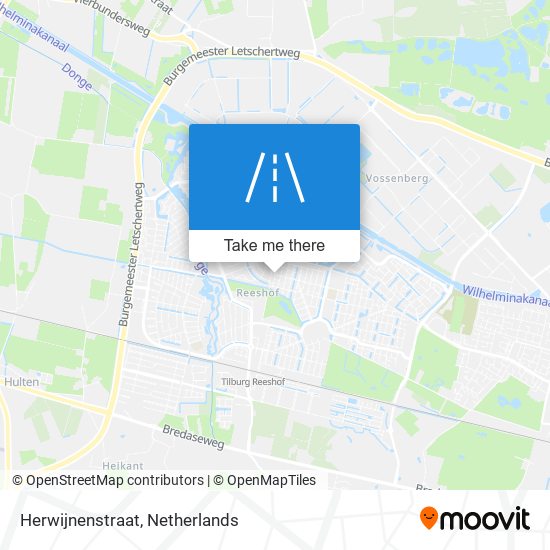 Herwijnenstraat map