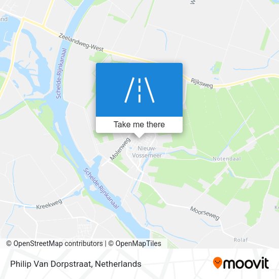 Philip Van Dorpstraat map