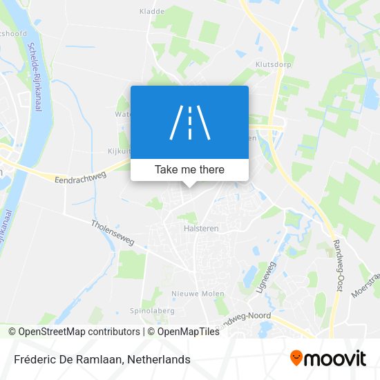 Fréderic De Ramlaan map