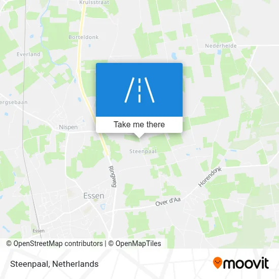 Steenpaal map