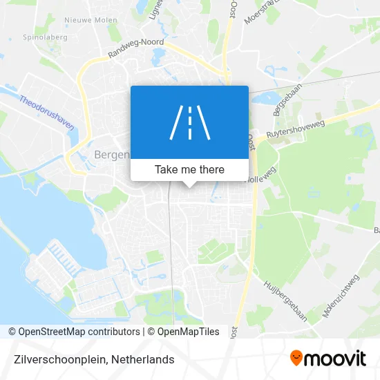 Zilverschoonplein map