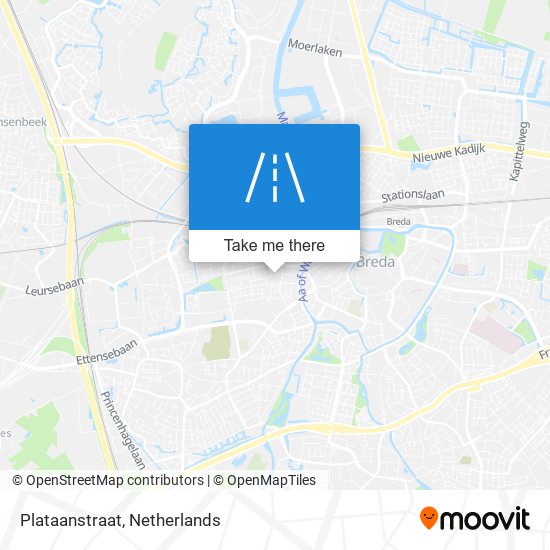 Plataanstraat map