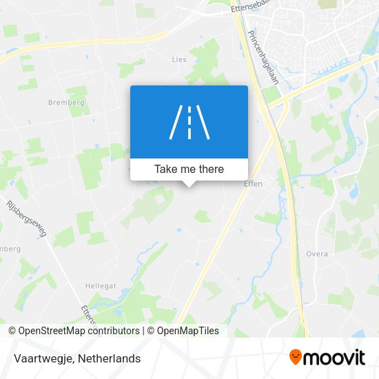 Vaartwegje map