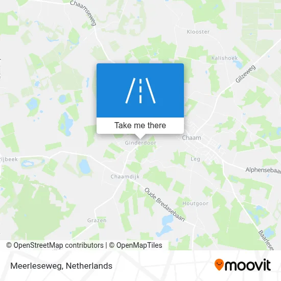 Meerleseweg map