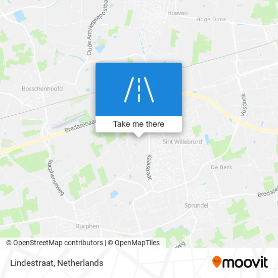 Lindestraat map