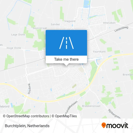 Burchtplein map