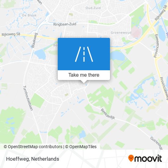 Hoeffweg map