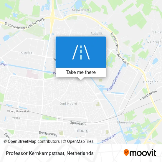 Professor Kernkampstraat map