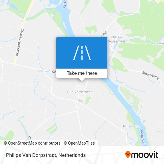 Philips Van Dorpstraat map