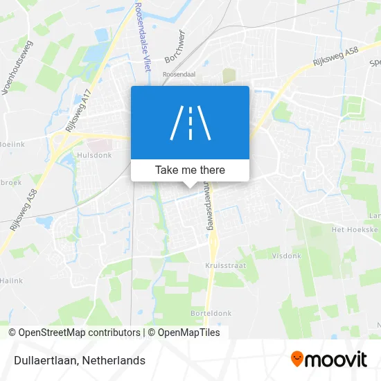 Dullaertlaan map