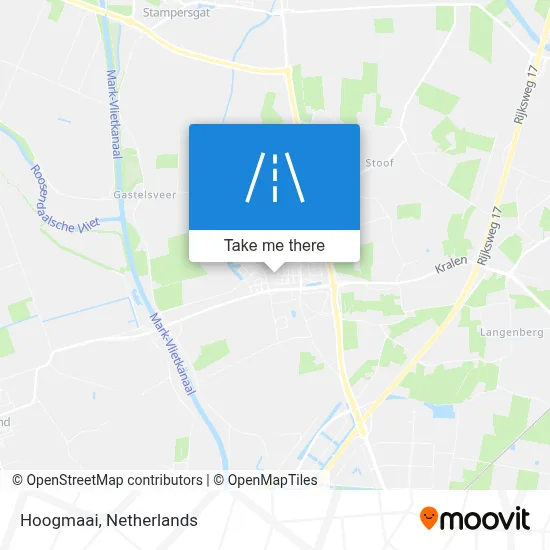 Hoogmaai map