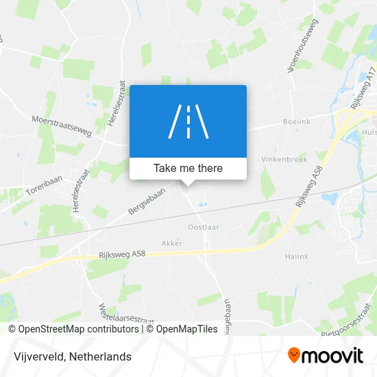 Vijverveld map