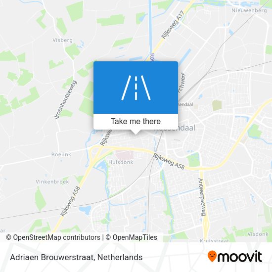 Adriaen Brouwerstraat map