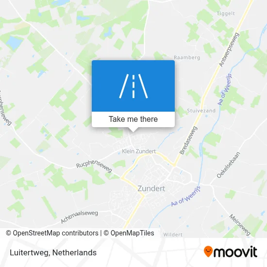Luitertweg map