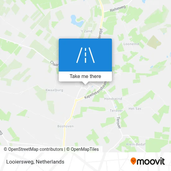 Looiersweg map