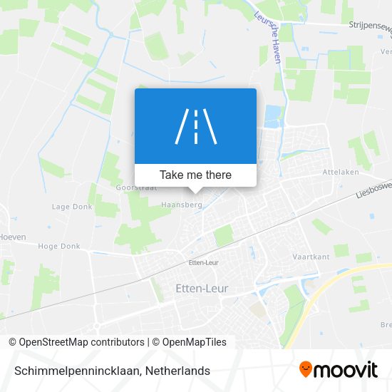 Schimmelpennincklaan map