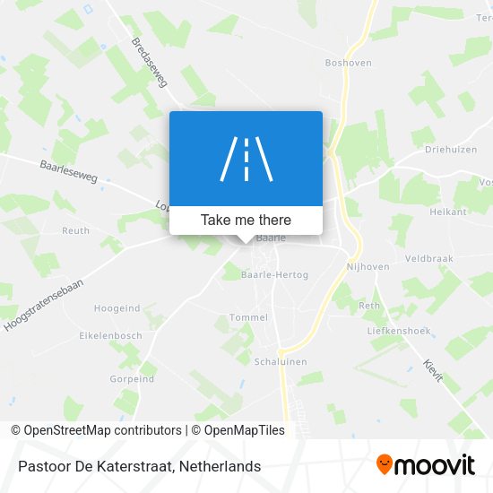 Pastoor De Katerstraat map