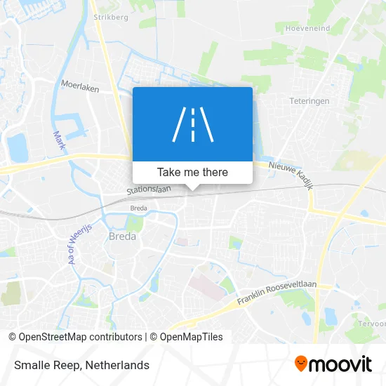 Smalle Reep map