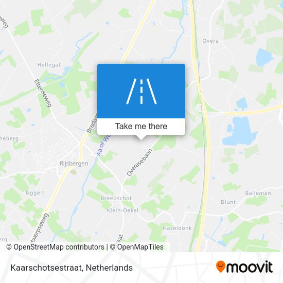 Kaarschotsestraat map