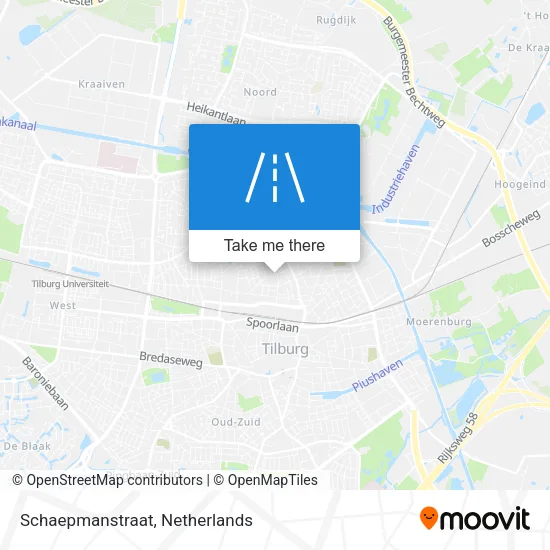 Schaepmanstraat map