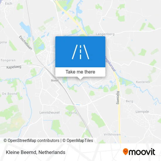 Kleine Beemd map