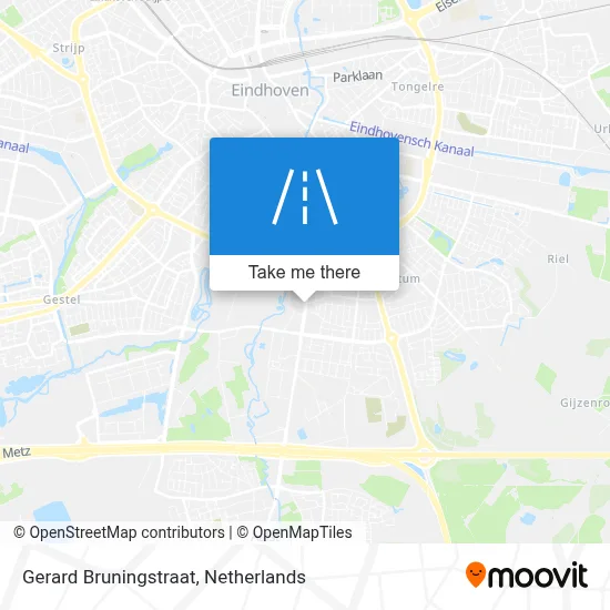 Gerard Bruningstraat map