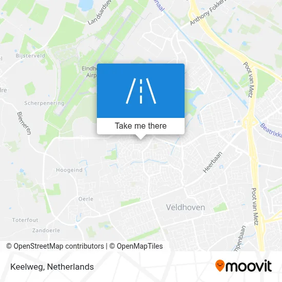 Keelweg map