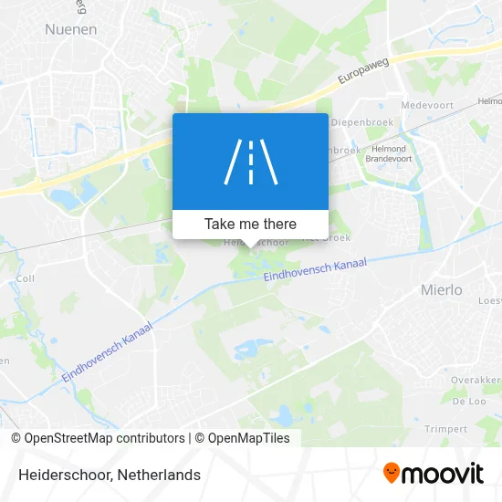 Heiderschoor map