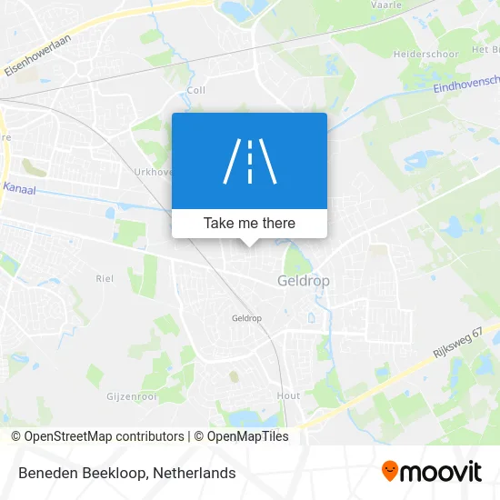 Beneden Beekloop map