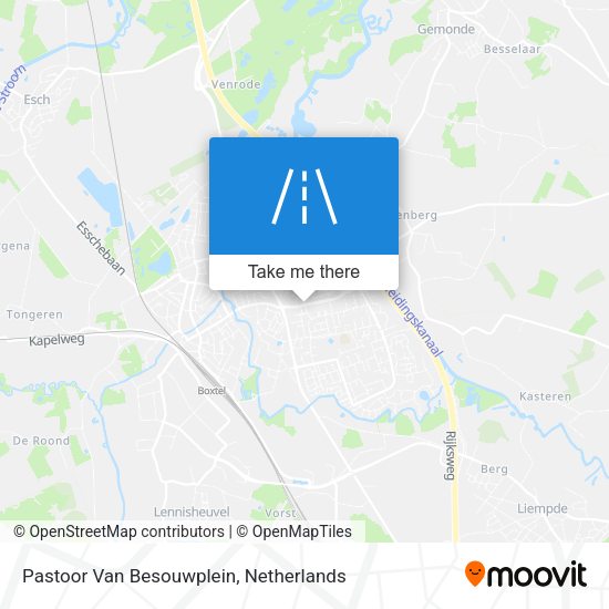 Pastoor Van Besouwplein map