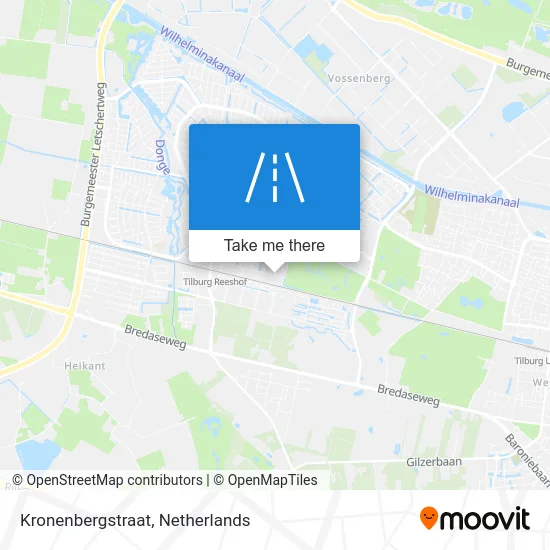 Kronenbergstraat map