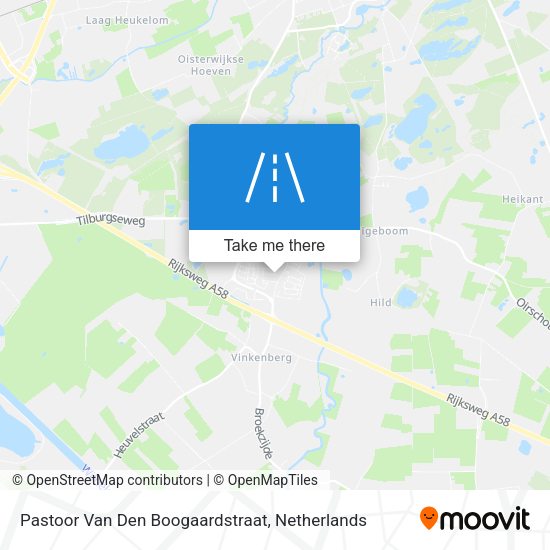 Pastoor Van Den Boogaardstraat map