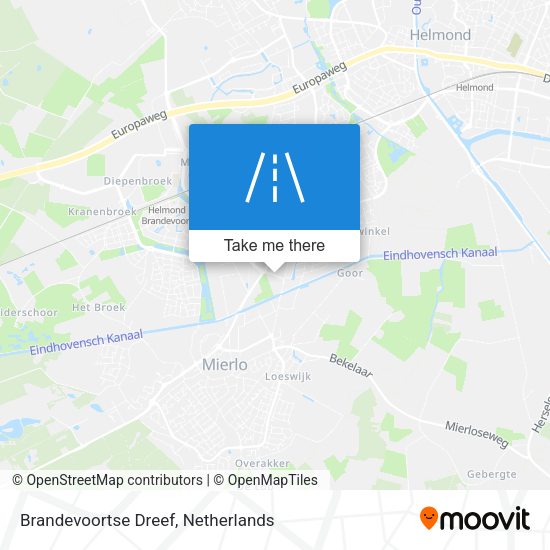 Brandevoortse Dreef map