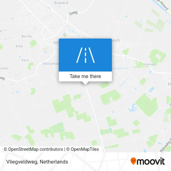 Vliegveldweg map