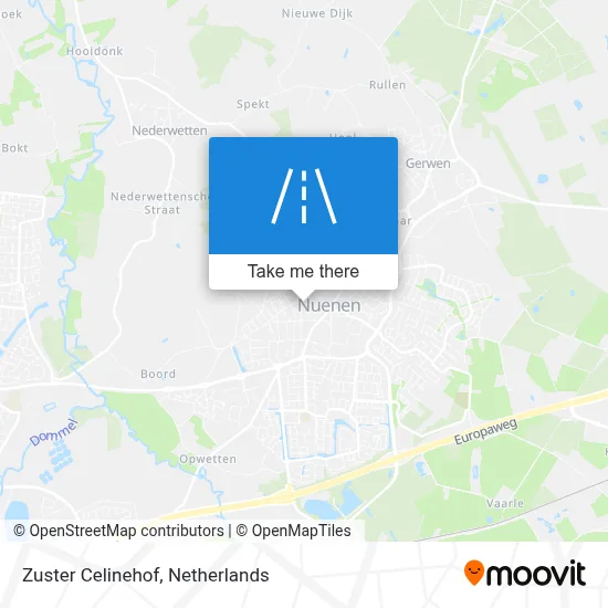 Zuster Celinehof map