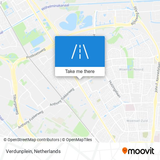 Verdunplein Karte