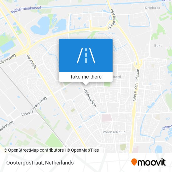 Oostergostraat map