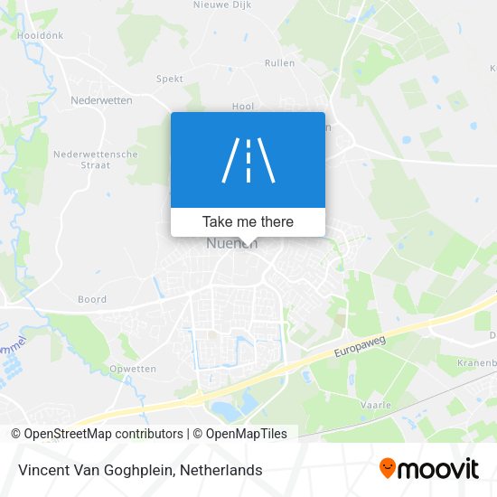 Vincent Van Goghplein map