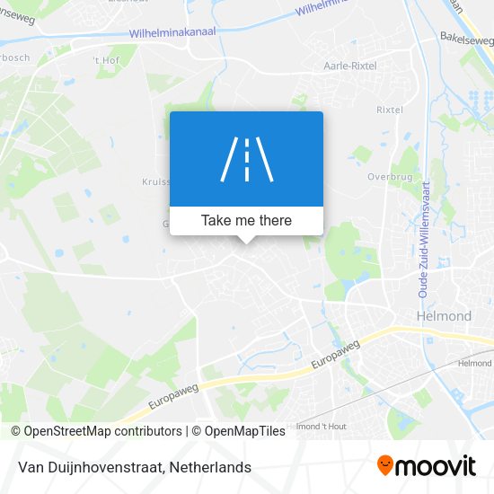 Van Duijnhovenstraat map
