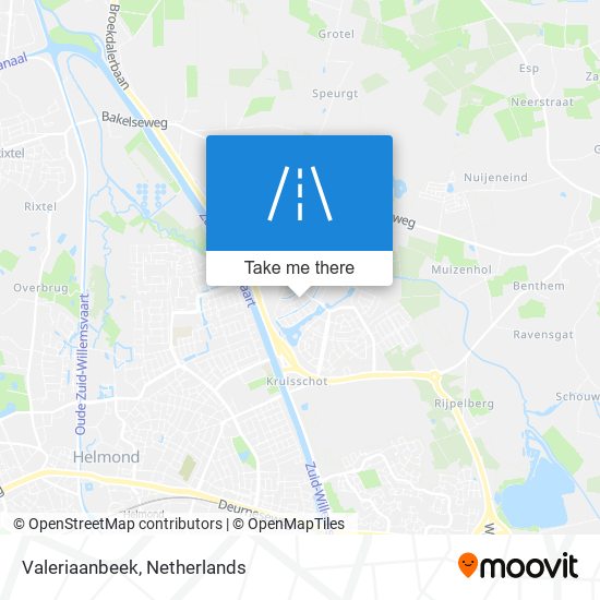 Valeriaanbeek map