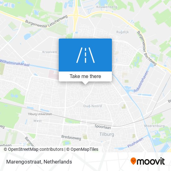 Marengostraat map