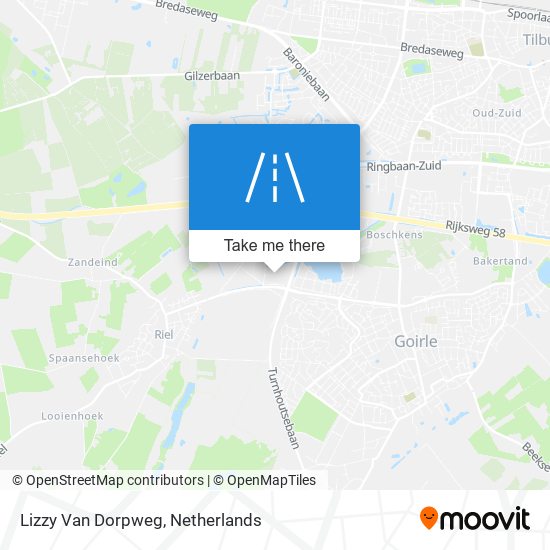 Lizzy Van Dorpweg map