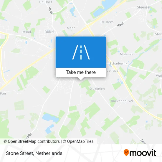 Steenstraat map