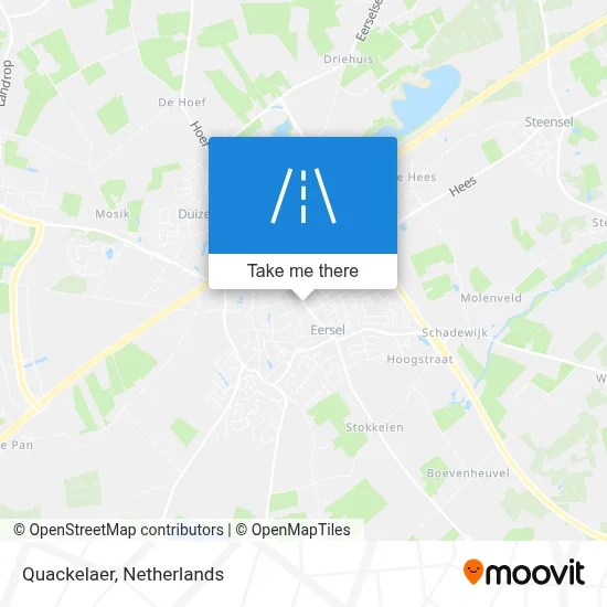 Quackelaer map
