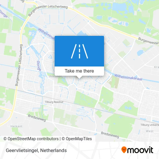 Geervlietsingel Karte