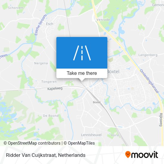 Ridder Van Cuijkstraat map