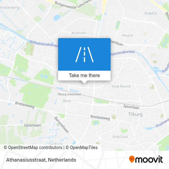 Athanasiusstraat map