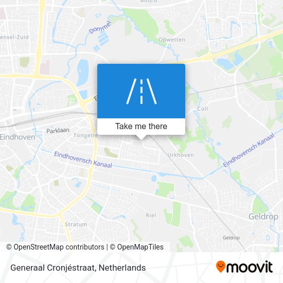 Generaal Cronjéstraat map