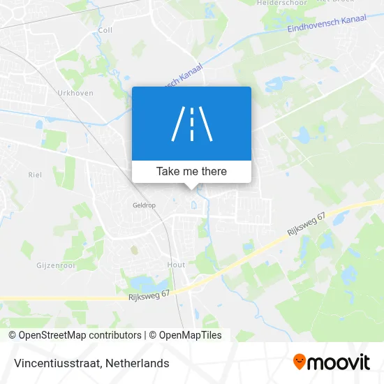 Vincentiusstraat map