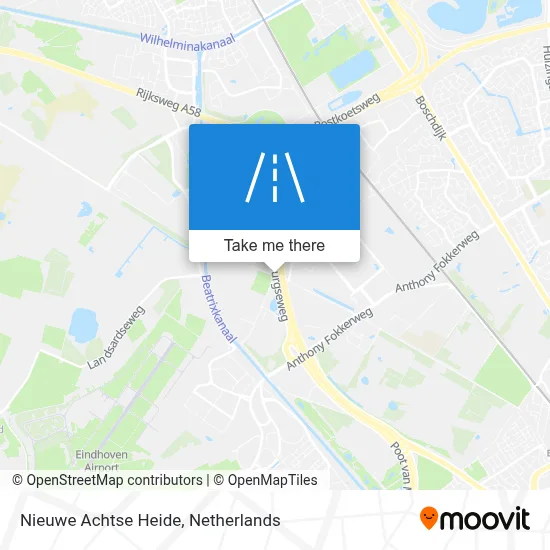 Nieuwe Achtse Heide map